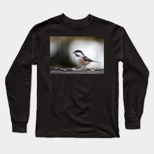 Perky Chickadee Long Sleeve T-Shirt